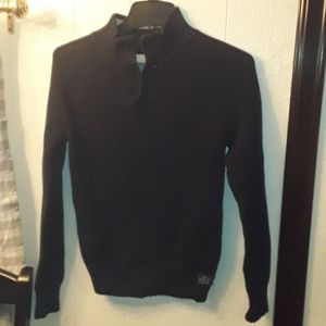 Navy American Eagle Outfitters V Neck Sweater